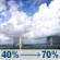 Sunday: Showers and thunderstorms likely. Some of the storms could be severe. Partly sunny. High near 82, with temperatures falling to around 77 in the afternoon. East wind 5 to 10 mph, with gusts as high as 20 mph. Chance of precipitation is 70%. New rainfall amounts between a quarter and half of an inch possible. Sunday: Showers And Thunderstorms Likely